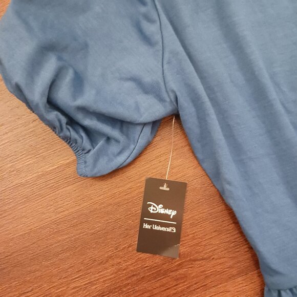 Disney Her Universe Dress Womens NWT M Blue Donald Duck Sailor Cosplay Pockets - Picture 2 of 7